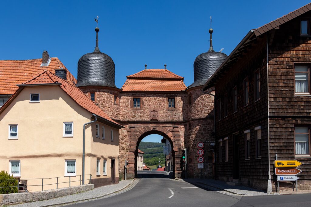 Stadttor der Stadt Tann (Rhön) © CIMA Beratung + Management GmbH 2021